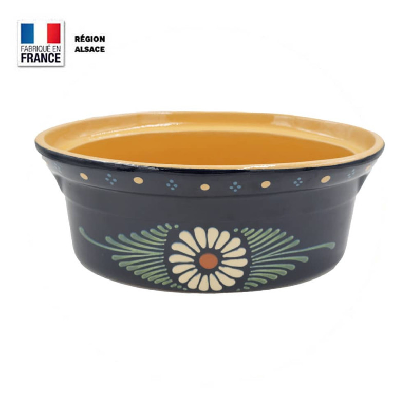 Terrine à Baeckeoffe 6 personnes Moule à Baeckeoffe en poterie de