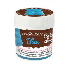 cColorant Alimentaire en poudre Liposoluble pour chocolat - Bleu