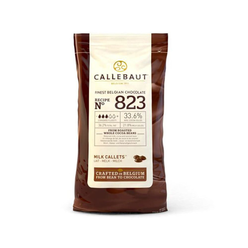 Pistoles Chocolat au lait Callebaut (33,6%) - 1 kg