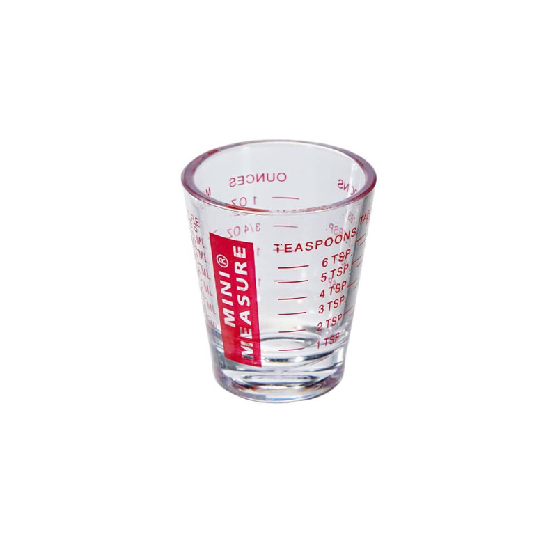 Mini verre doseur 30 ml - Mini verre Mesureur