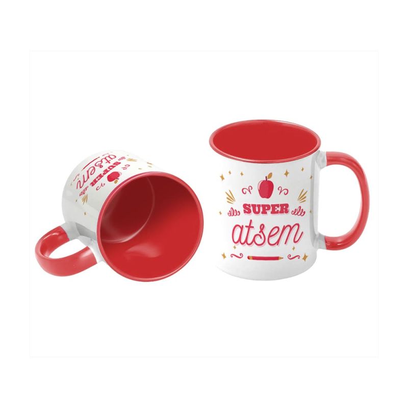 Mug - cadeau Atsem - " Super Atsem"