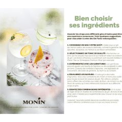 Coffret sirops Monin pour Gin Tonic - 5 X 5 Cl