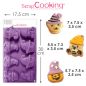 Moule Halloween silicone - 8 empreintes