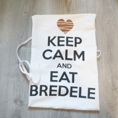 Tablier Keep Calm and Eat Bredele