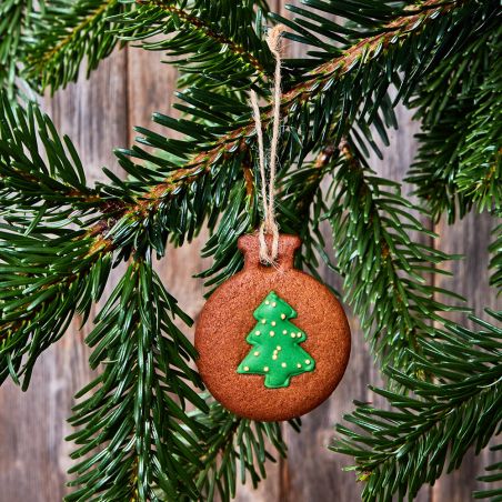 Emporte-pièce Boule de Noël avec Sapin