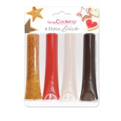 Lot 4 stylos Pâtisserie