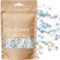 Décors en Sucre - Flocons blancs et bleus - 50 g