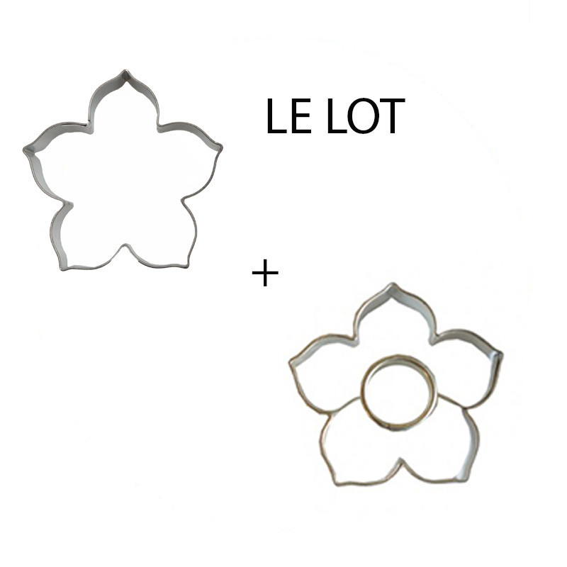 Emporte-pièce Sablé Fourré : Fleur - 4,5 cm Emporte-pièce Sablé Fourré : Fleur - 4,5 cm