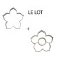 Emporte-pièce Sablé Fourré : Fleur - 4,5 cm Emporte-pièce Sablé Fourré : Fleur - 4,5 cm