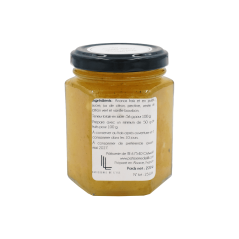 pot de confiture à l'ananas, vanille et citron vert