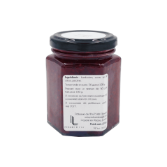 Pot de confiture à la framboise