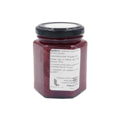 Pot de confiture à la framboise et litchis