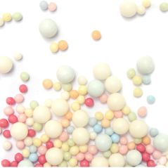 Décors Bubble Multicolores en Sucre