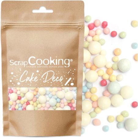 Décors Bubble Multicolores en Sucre