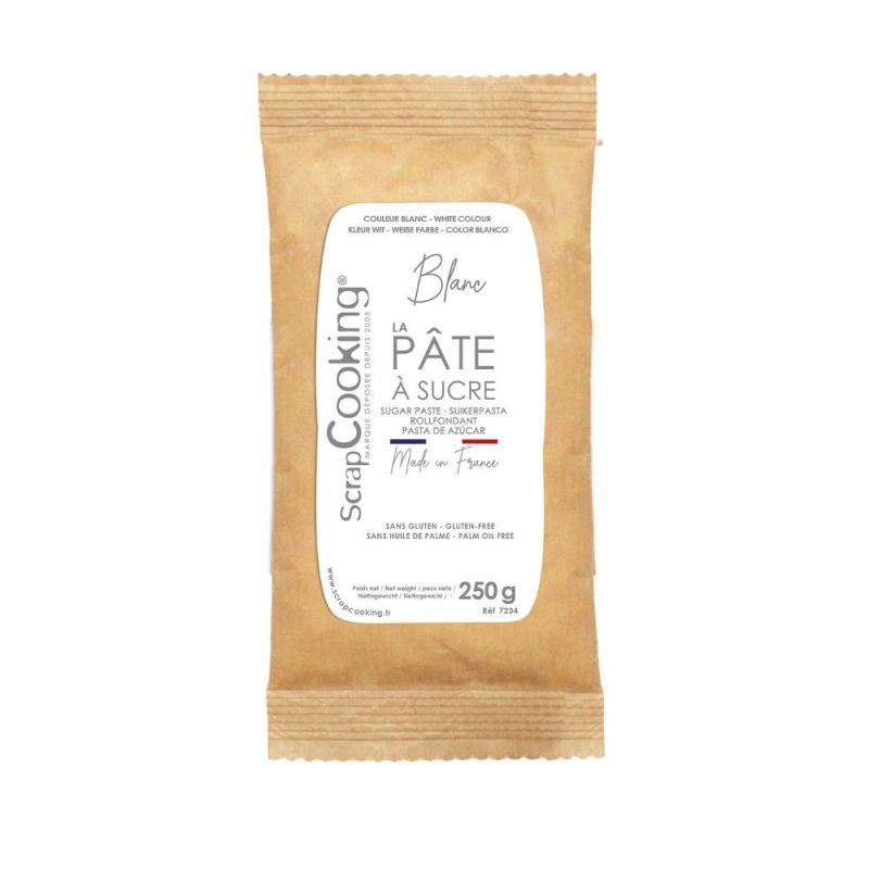 Pâte à sucre blanche 250 g Pâte à sucre blanche 250 g