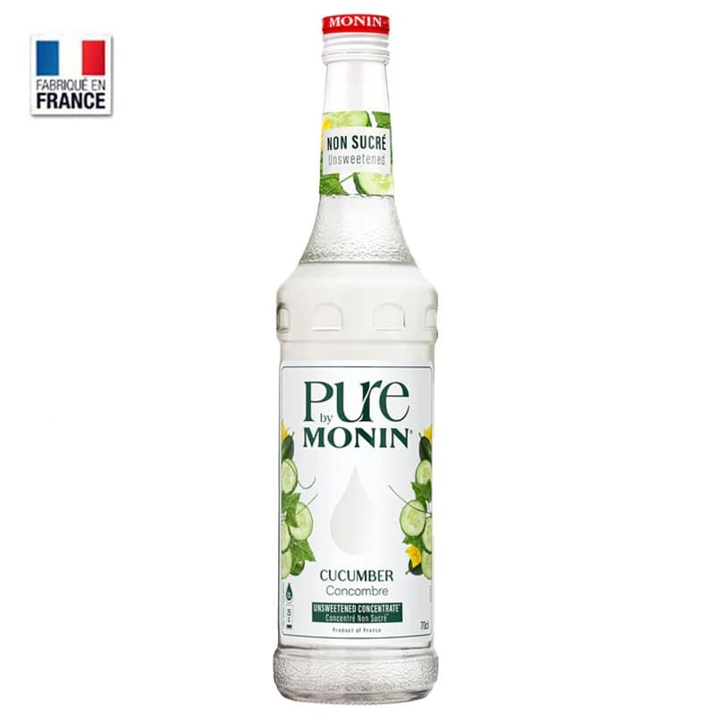 Pure by Monin Concombre - 70 cl - Sirop sans sucre