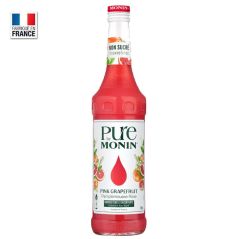 Pure by Monin - Sirop sans sucre Pamplemousse Rose - 70 cl