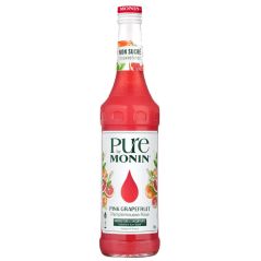 Pure by Monin Pamplemousse Rose - 70 cl - Sirop sans sucre