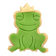 Emporte-pièce Grenouille avec Couronne
