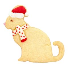 Emporte-pièce Chat de Noël