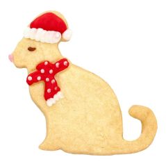 Emporte-pièce Chat de Noël