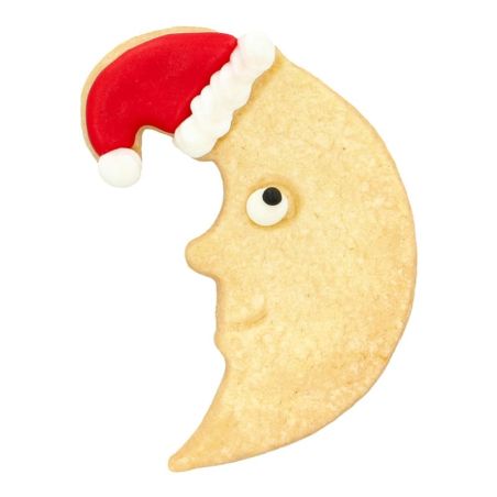 Emporte-pièce Lune de Noël