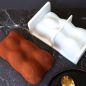 Moule Bûche de Noel Ourson en silicone