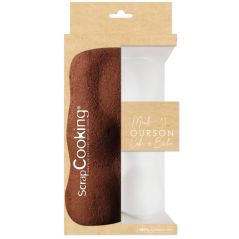 Moule Bûche de Noel Ourson en silicone