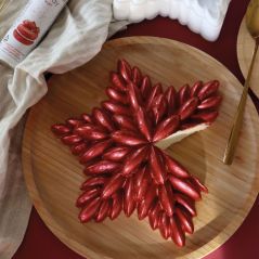 Moule Bûche de Noel Etoile en silicone