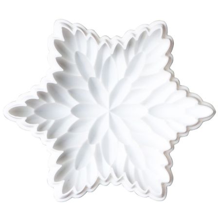 Moule Bûche de Noël Etoile en silicone