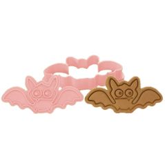 Emporte-pièce Chauve-souris + Embosseur