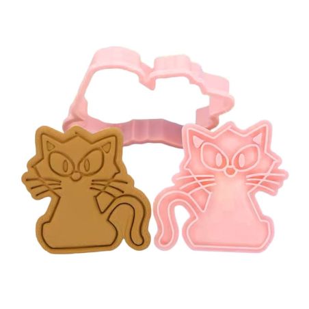 Emporte-pièce Chat + Embosseur