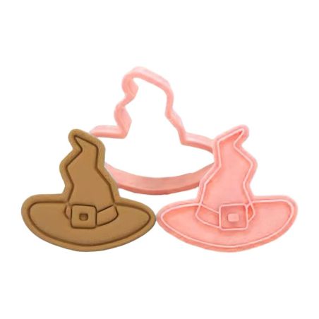Emporte-pièce Chapeau de Sorcière + Embosseur
