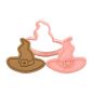 Emporte-pièce Chapeau de Sorcière + Embosseur Emporte-pièce Chapeau de Sorcière + Embosseur