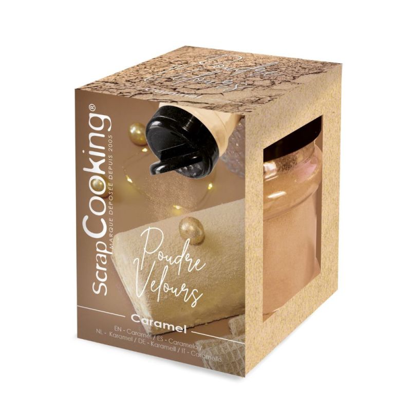 Poudre de velours - Caramel - 110 g Poudre de velours - Caramel - 110 g