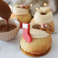 Décorations en pâte d'amande Bonhomme pain d'épices