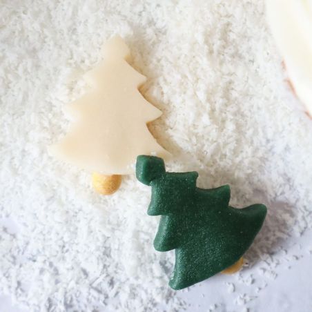 Décorations de Noël en pâte d'amande