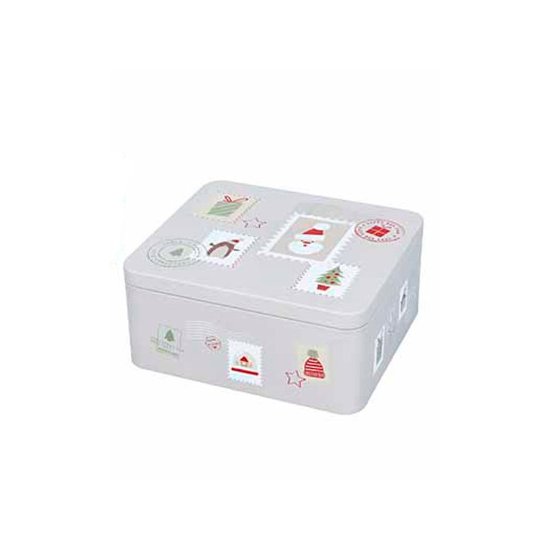 Boite à Petits Gâteaux de Noël Moyenne - 18 cm