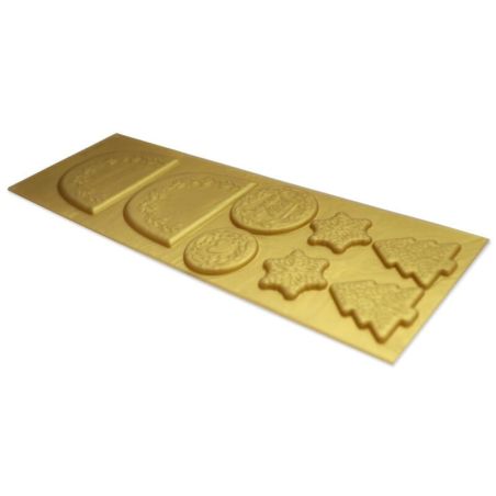 Moule embout de bûche de Noël en silicone