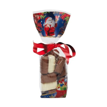 5 Sachets décor Père Noël - 10 x 22 cm