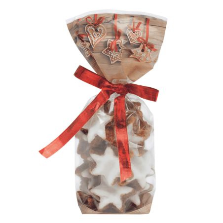 5 Sachets décor Pain d’Épices de Noël - 10 x 22 cm