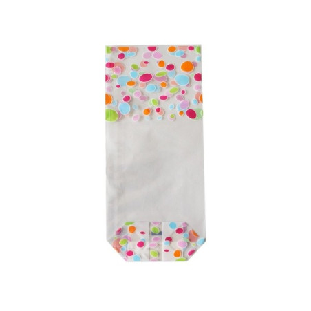 5 Sachets décor Pop Art pour biscuits et sablés