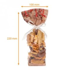 sachet en polypropylène alimentaire pour noel