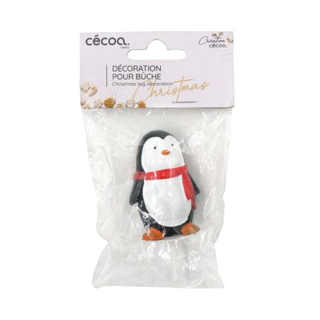 Pingouin - Décoration de Bûche