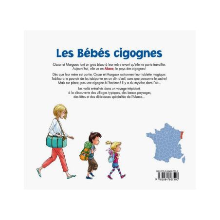Les bébés cigognes - Les voyages d'Oscar et Margaux - Alsace