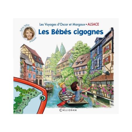 Couverture Les voyages d'Oscar et Margaux - Alsace : les bébés cygognes