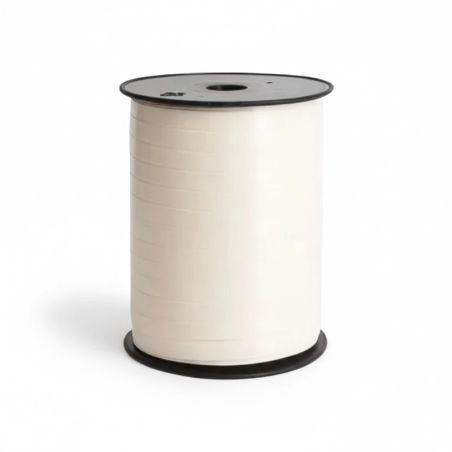 Bolduc Ivoire Satiné 7mm - Bobine de 500 mètres