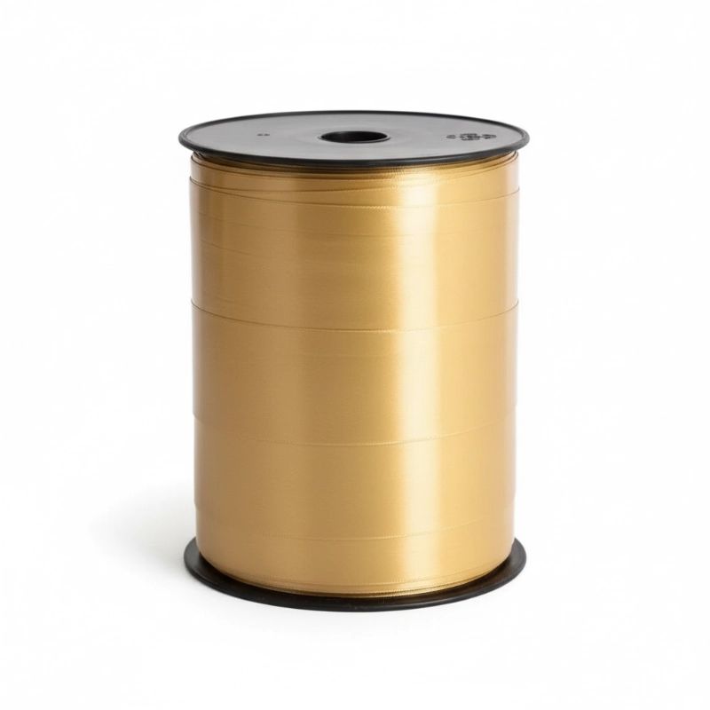 Bolduc Or Satiné 7mm - Bobine de 500 mètres