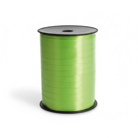 Bolduc Vert Pomme Satiné 7mm - Bobine de 500 mètres
