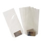 100 Sachets Alimentaires Transparents - 12×27,5 cm